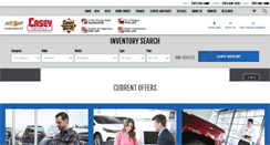 Desktop Screenshot of caseychevy.com